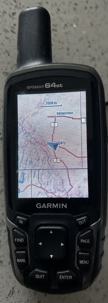 Garmin GPS Map 64st Handheld Mapping System