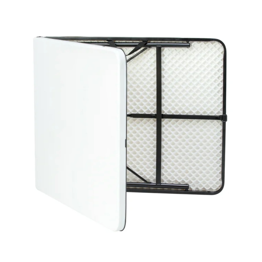 US STOCK Mainstays 6 Foot Bi-Fold Plastic Folding Table, White 20%OFF