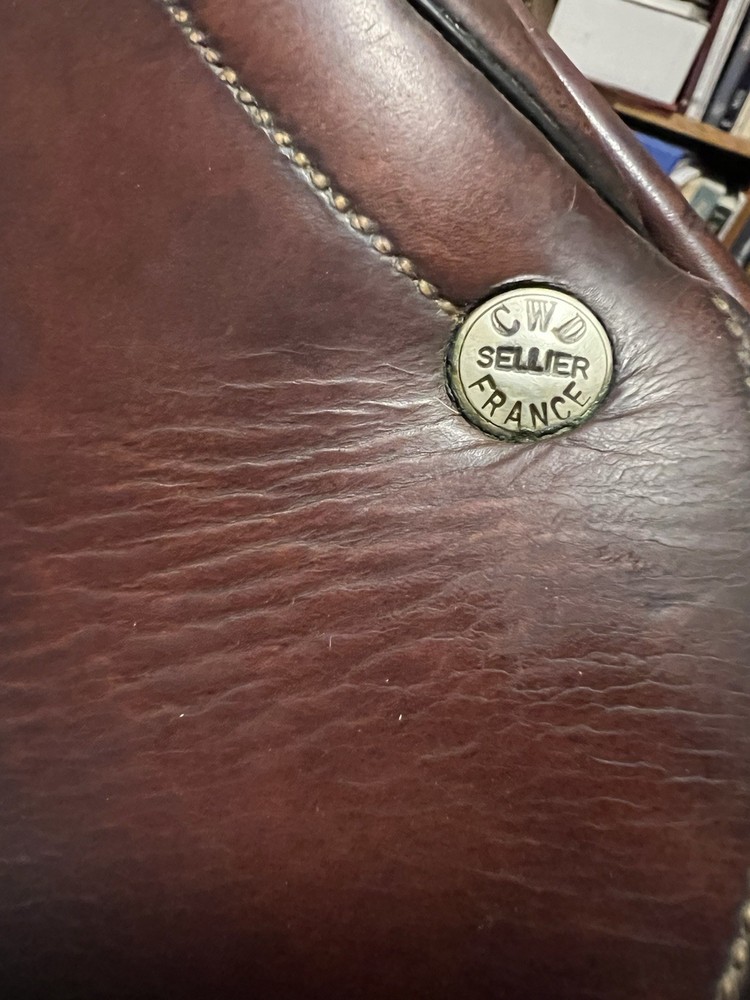 CWD Jump Saddle 17” 2L Flap Medium Tree Brown Leather