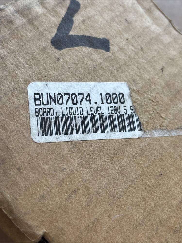 Bunn 07074.1000 LIQUID LEVEL CONTROL BOARD