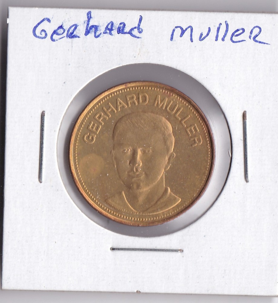 Gerhard Muller Traum-Elf 1969 Shell Token