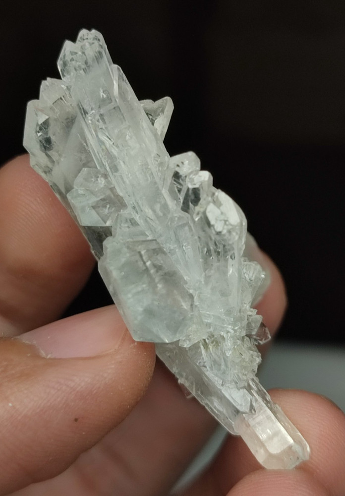 Faden Quartz Crystal With Beautiful Luster & Unique Growth-Pk