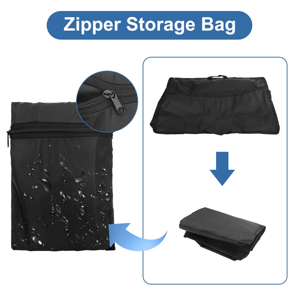 2PCS Universal Printer Dust Covers with Storage Bag & Handle, 210D Oxford Fabric