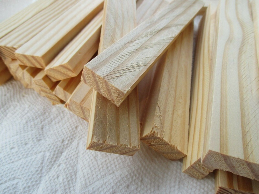 24Pc Natural Wood Fire Starter Sticks