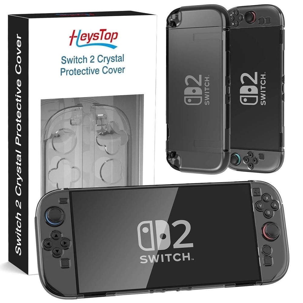 Clear Cover Case for Nintendo Switch 2 PC Protective Case for Nintendo Switch 2
