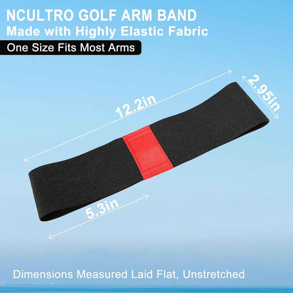 Golf Swing Band, Golf Arm Band Training Aid - Adjustable Golf Connect...