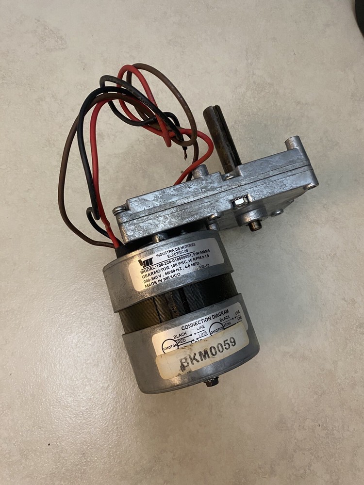 BKI M0059 GEARMOTOR 240V 50HZ …BKIM0059…GENUINE OEM