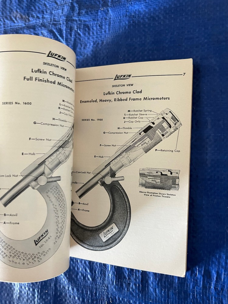 1960’s Lufkin Precision Tools Catalog No. 9
