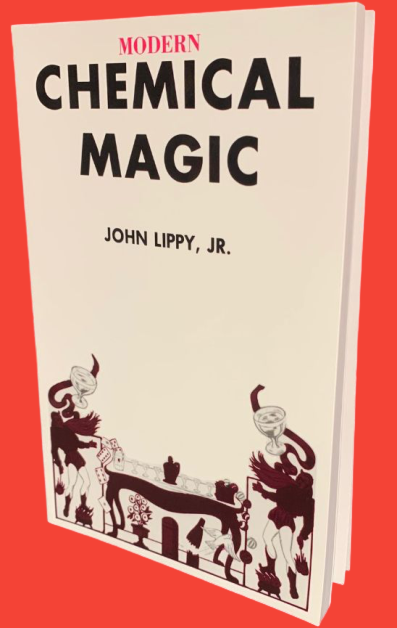 MODERN CHEMICAL MAGIC BOOK Lippy Fire Trick Science Flash Paper Special Effects