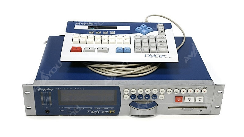 360 Systems DigiCart/E E-3000 Digital Audio Recorder + RC-320 Remote Control
