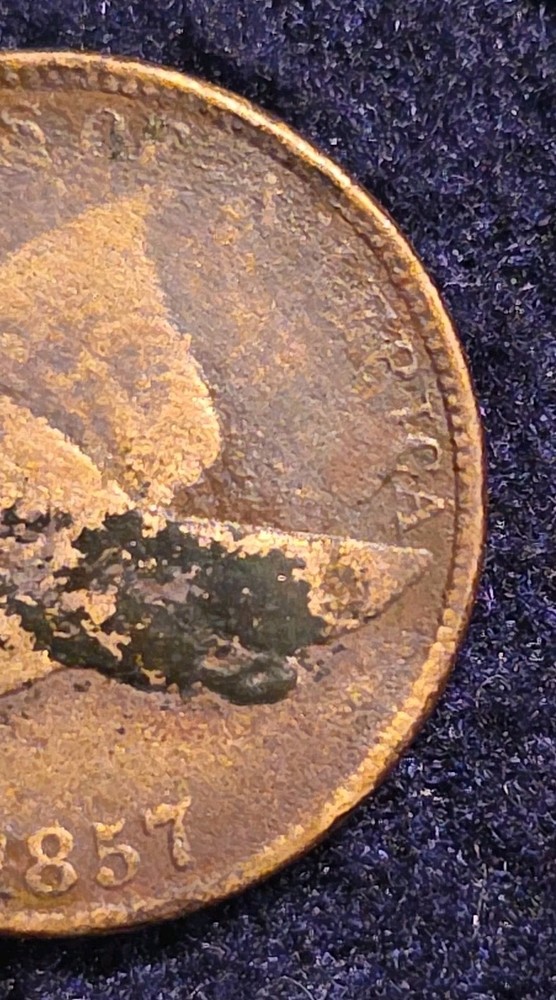 1857 1C Flying Eagle One Cent