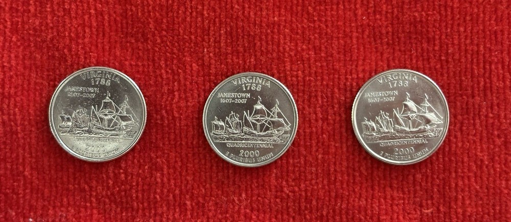 2000 Virginia State Quarter Excellent