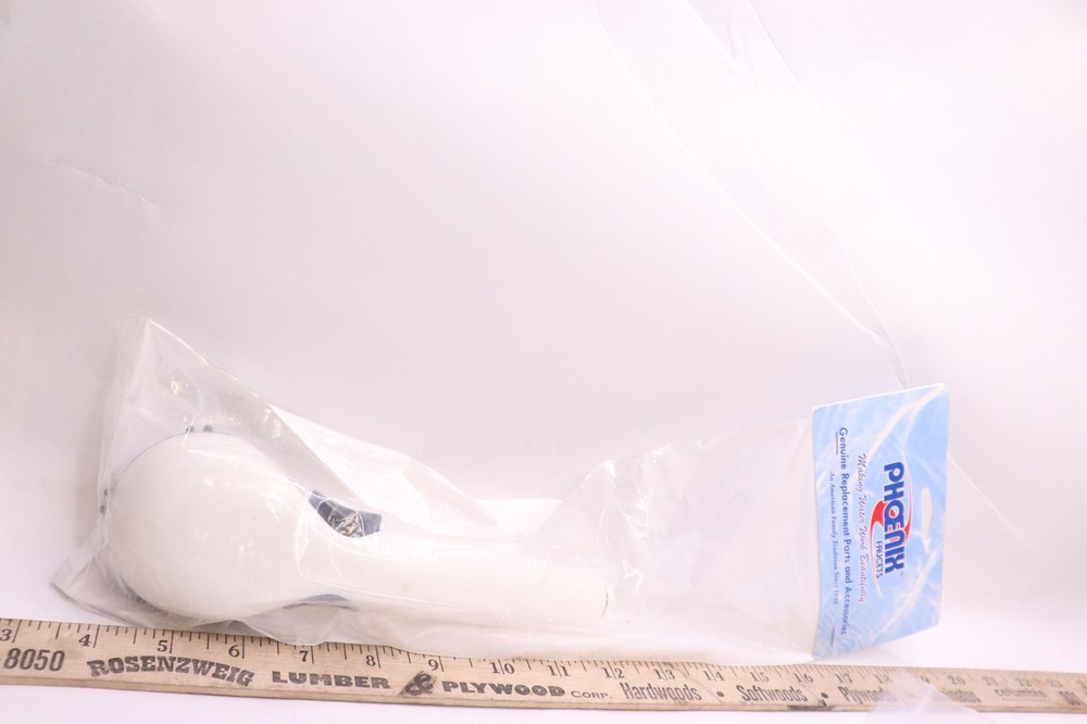 Phoenix Faucets Single Function Shower Head White 9-910W