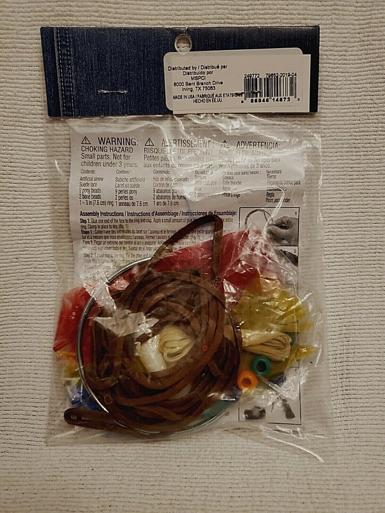 ArtMinds Leather Crafting Kit Mini Dreamcatcher 3"