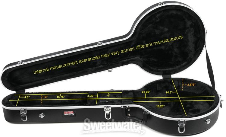 Gator Deluxe ABS Molded Case - Banjo