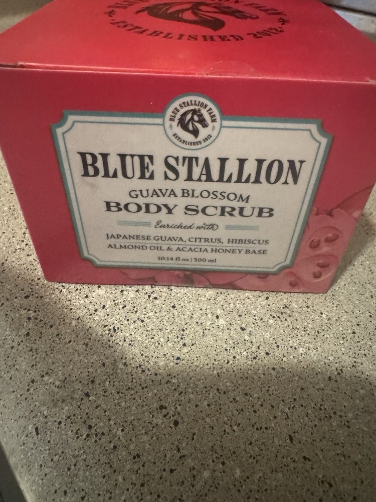 Blue Stallion Body Scrub