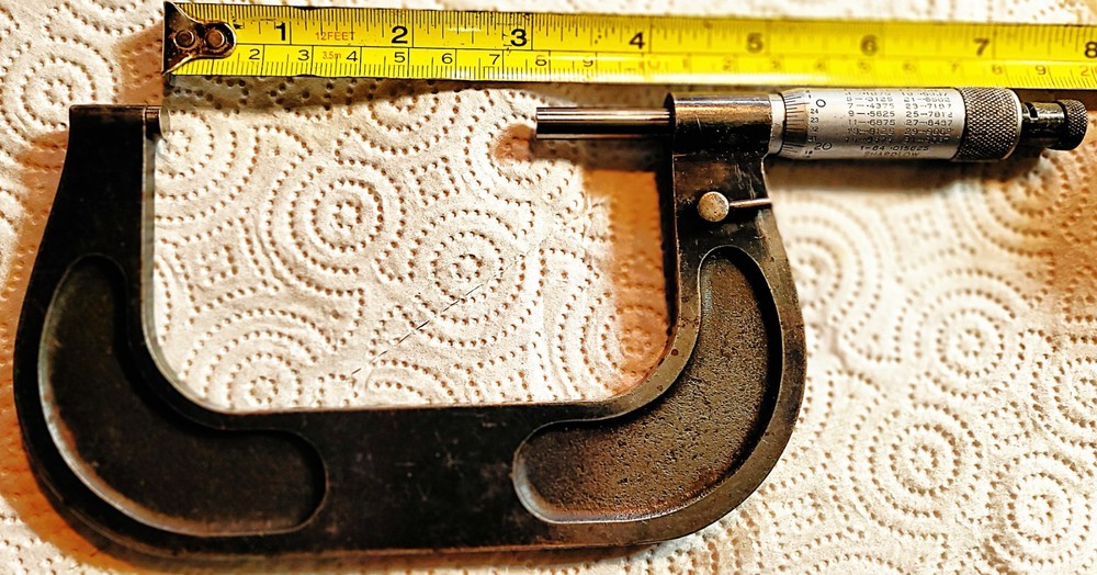 Shardlow 3" - 4" OD Micrometer