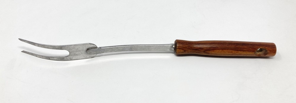 EKCO Meat/Turning Fork Wood Handle