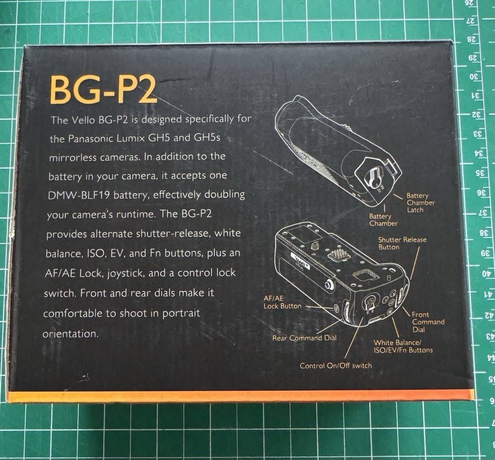 BG-P2 Battery Grip, Panasonic LUMIX