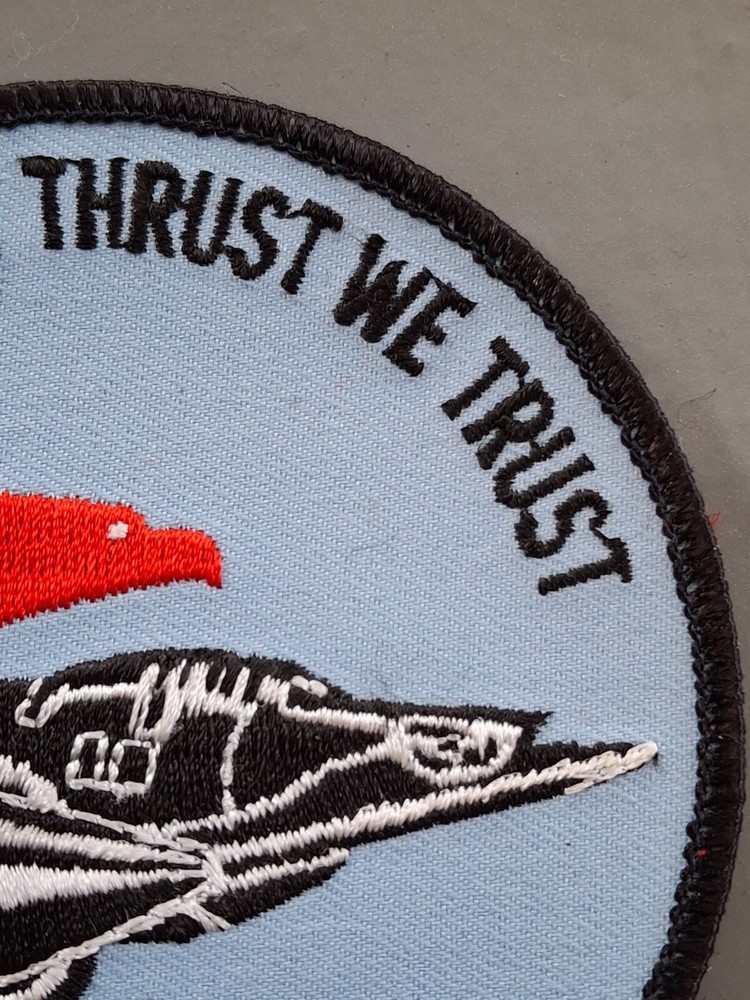Lockheed SR-71 Blackbird US Air Force Embroidered Patch Badge - LAST FEW