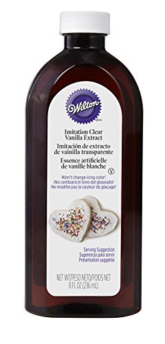 8 oz Clear Vanilla Extract for Baking and Decorating Certified Kosher