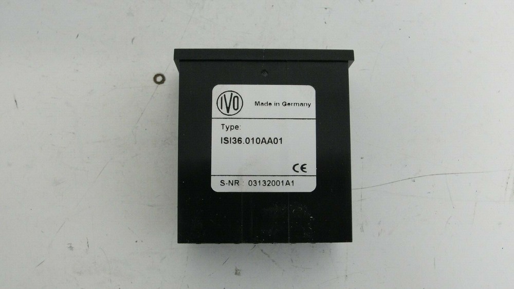 Baumer ISI36.010AA01 digital lcd frequency meter/tachometer new