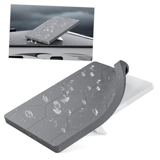 Starlink Mini Protective Cover Case, Hailproof Liquid Silicone Protective Grey