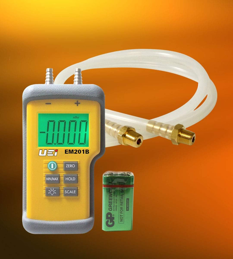 EM201B Test Dual Input Differential Manometer