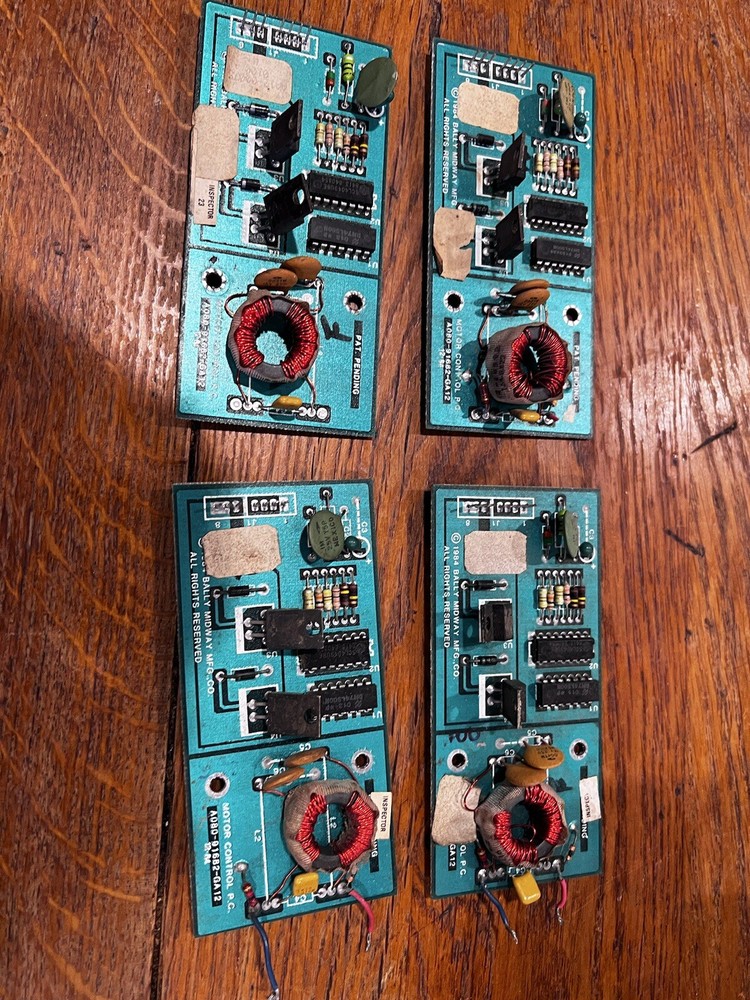 Motor Control Board For Bally Midnight Marauders Arcade