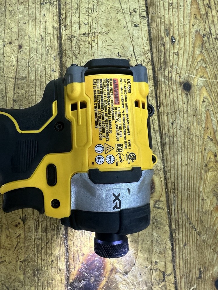 dewalt dcf 860b impact driver kit