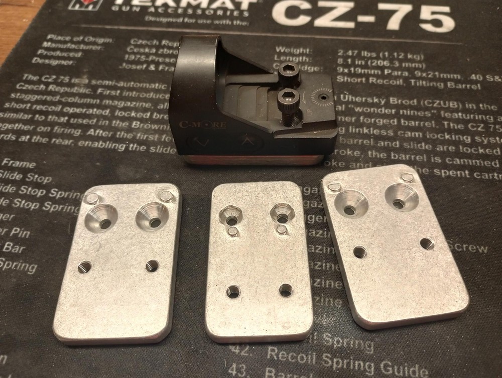 Phoenix Trinity Honcho Optic Plate-RTS2/Trijicon SRO/DPP Pro/Vortex Defender