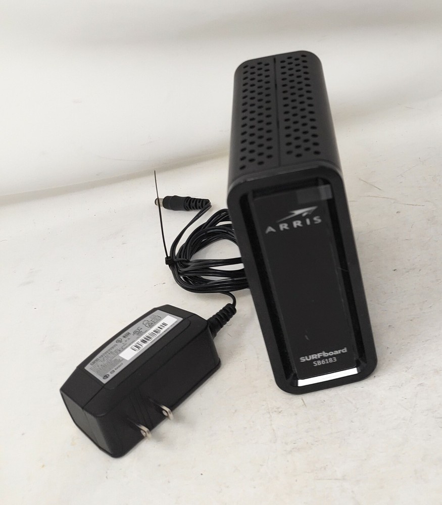 ARRIS SURFboard DOCSIS 3.0 Cable Modem (SB6183) - Black