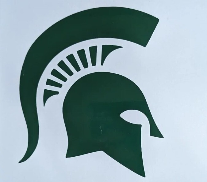 Michigan State Spartans vinyl decal