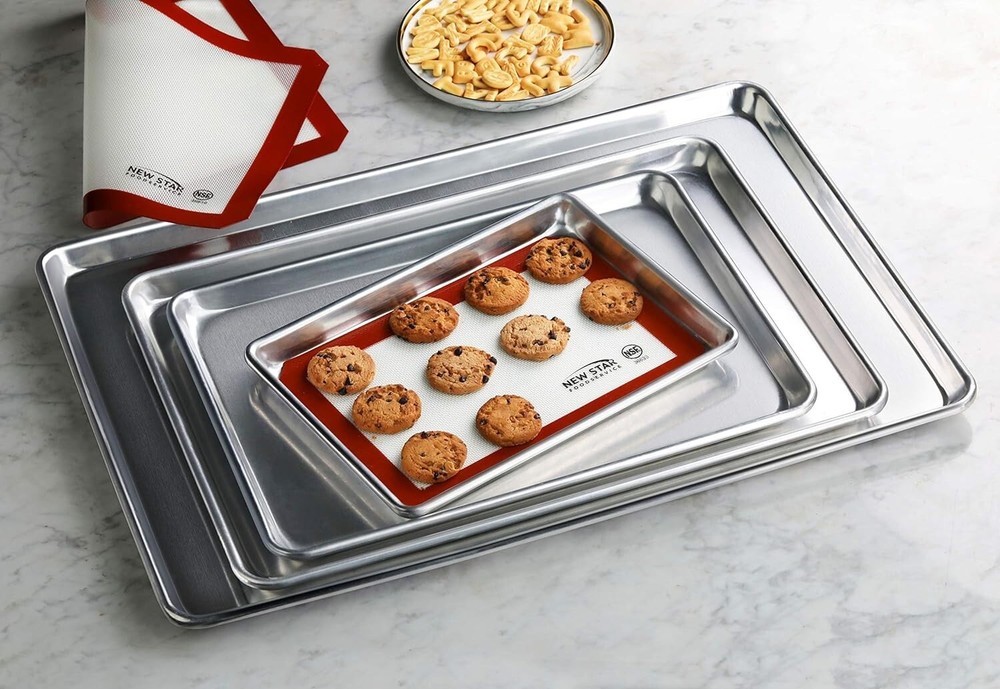 Versatile Multi-Use Aluminum Sheet Pan - Baking Essential for Every Kitchen