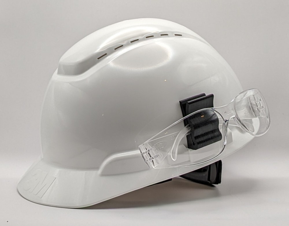 Hard Hat Clip Collection - Safety Glasses