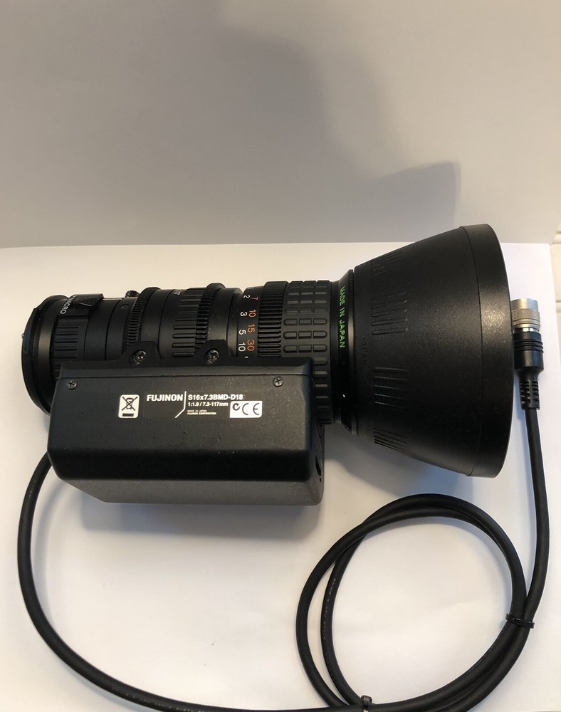 Fujinon S16x7.3BMD 16x Remote Control Lens