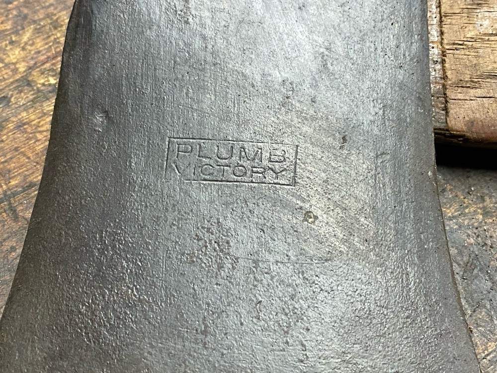 Vintage PLUMB VICTORY Single Bit Axe Hatchet