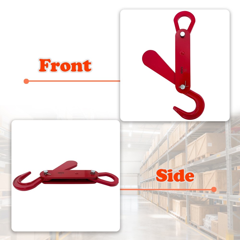 5T Automatic Unloading Hooks Lifting Hooks Cargo Auto Unhooking Lifting 0-3.15"