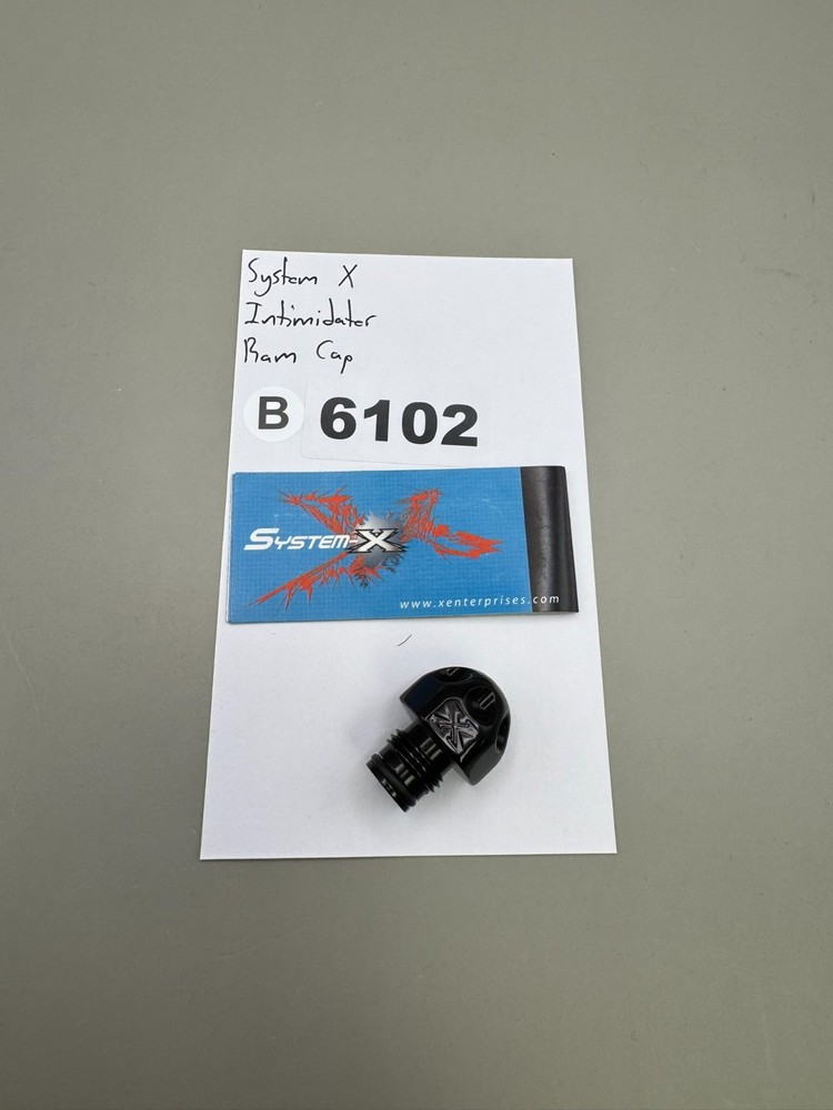 System X Intimidator Ram Cap-Gloss Black
