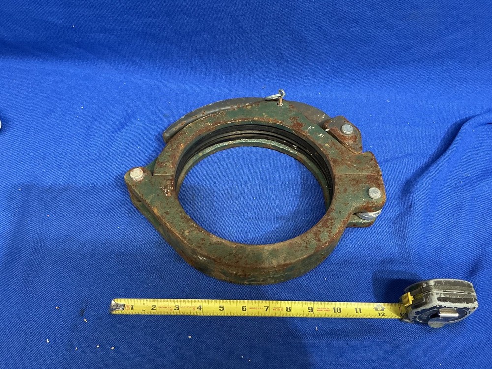 Hevi-Duty 7CF 7”   (HD)  Concrete Pump Placing Line Snap Clamp  Conforms
