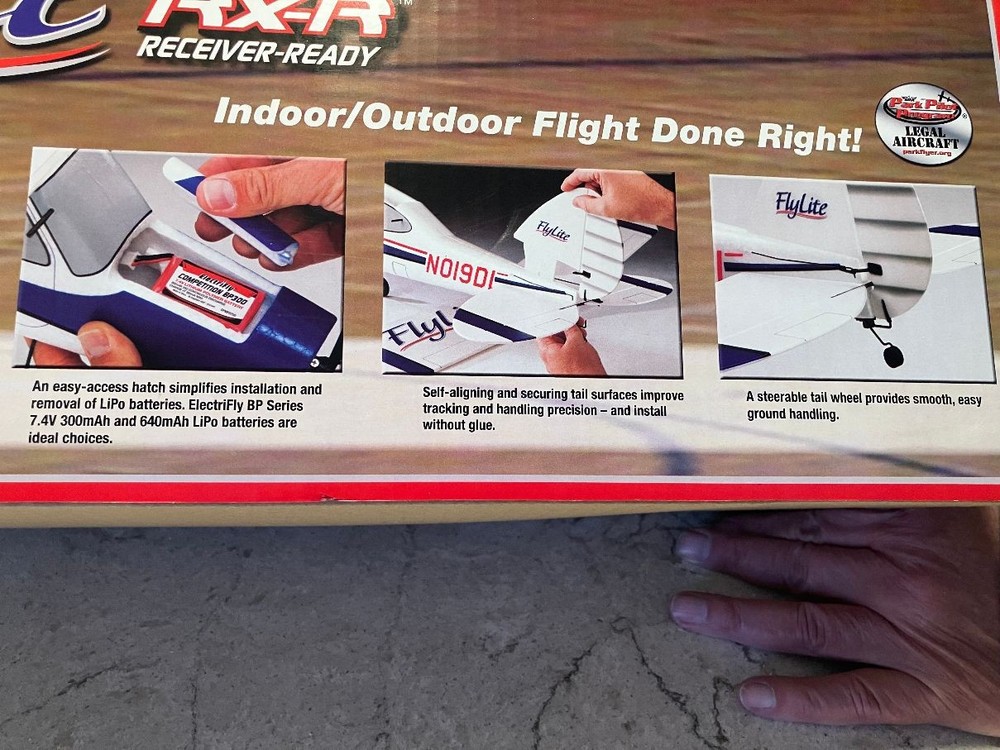 Electrifly Flylite RC Airplane - RxR Version