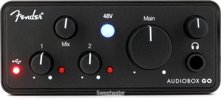 Fender Studio AudioBox Go USB-C Audio Interface
