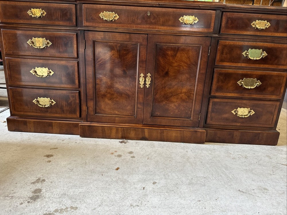 20th Century Henredon Mahogany  Inlaid Sideboard