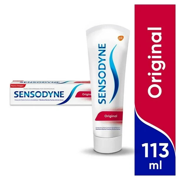 Sensodyne Original Toothpaste for Sensitive Teeth 113 g-PACK X 6 units!!!