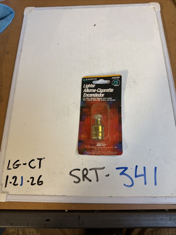 Casco Lighter Dash Panel Mount Well Lighter Replacement Heavy Duty 212172C