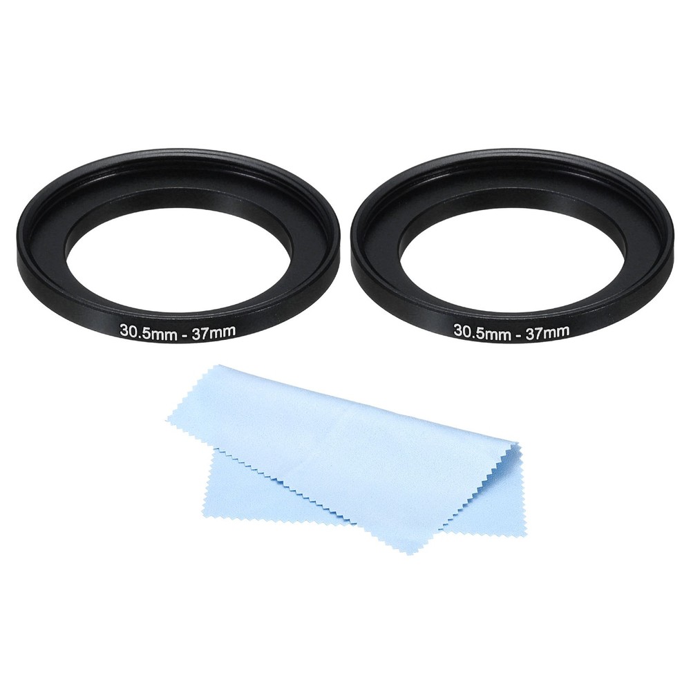 30.5mm-37mm Step Up Ring Camera Len Filter Adapter Ring Filter with Cloth