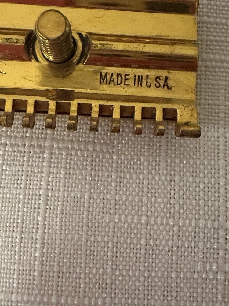 Gillette 1930 WINDSOR Double Edge Safety Razor Set in Case