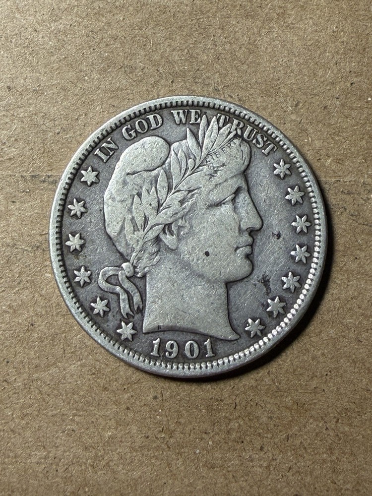 1901 Barber Half Dollar - As Shown! (#2256)