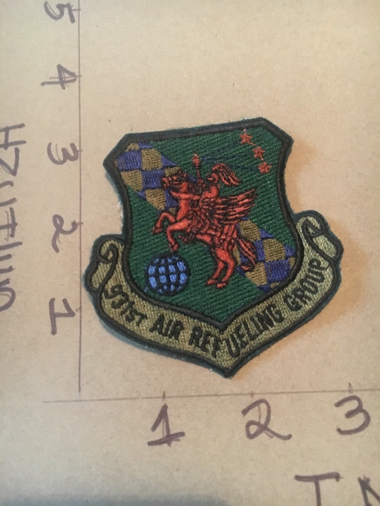 USAF 931st Air Refueling Group Squadron subdued patch 5/23/25