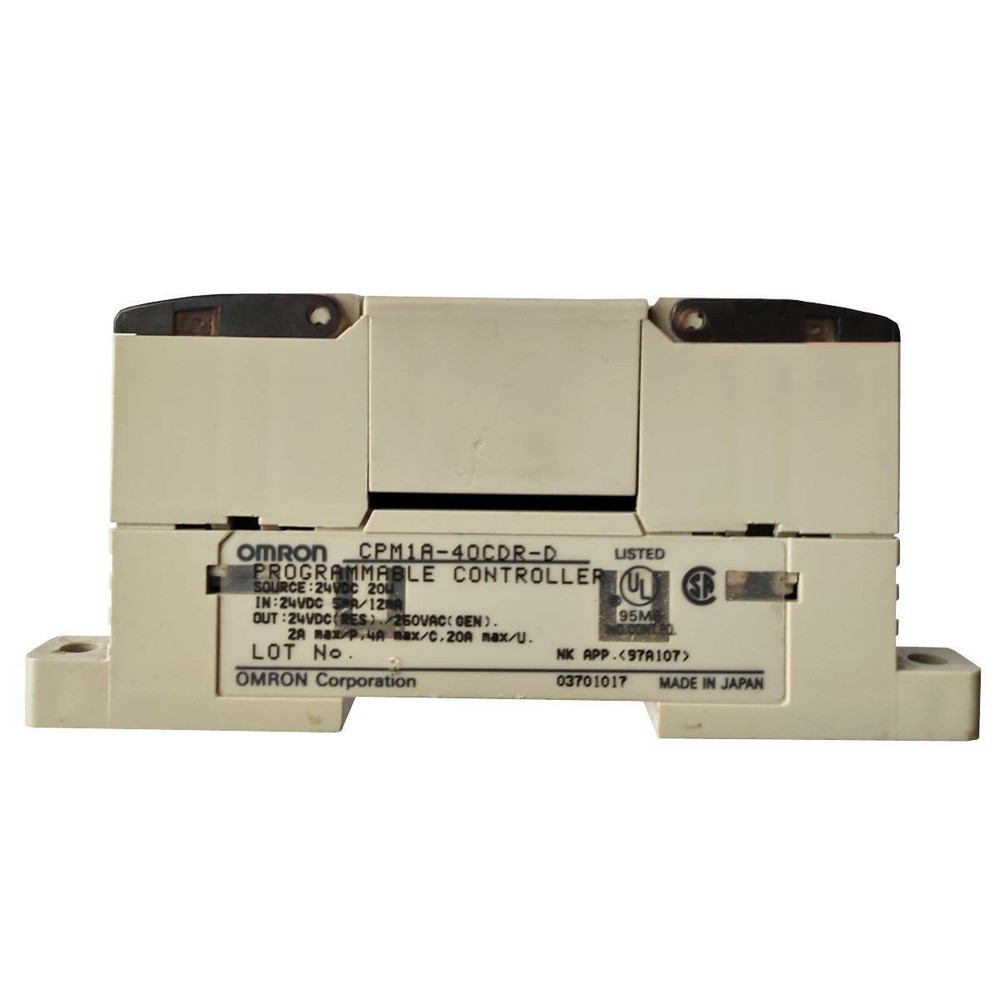 ONE Used Omron CPM1A-40CDR-D PLC